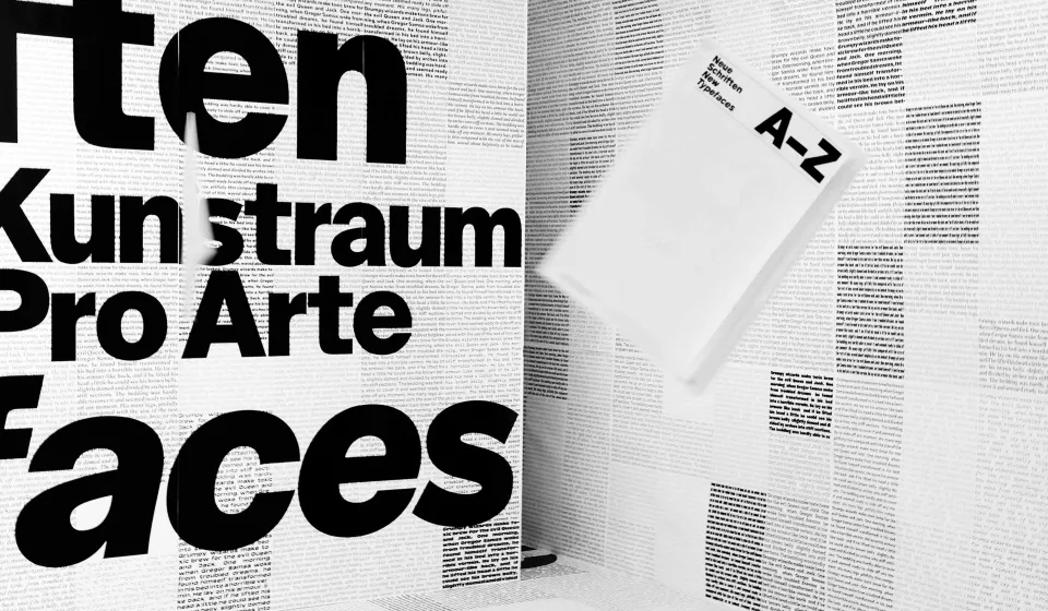 »Neue Schriften« exhibition design